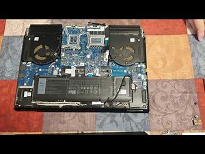Alienware M17 R3 Mainboard Disassembly & Assembly