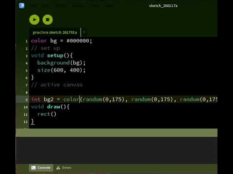 Creating a processing sketch with java