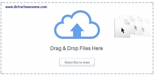 Drag & drop file upload in ASP.NET MVC