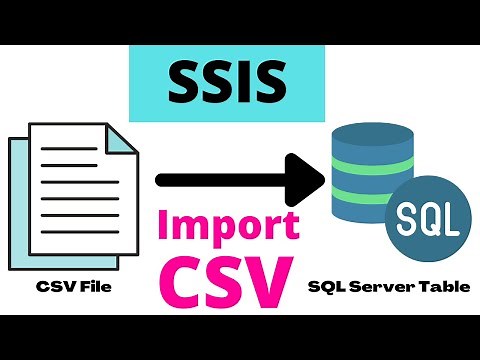 06 Import csv file to sql server using SSIS | Load CSV File in SSIS