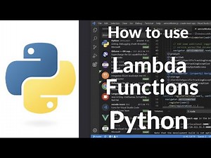 How to Use Lambda Functions in Python | Master Anonymous Functions & One-Liners in Python
