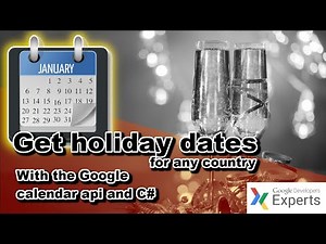 Beginners guide to Google API Key with C#, #calendarAPI
