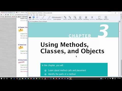 Java Programming 1 - Chapter 3 Lecture Part 1