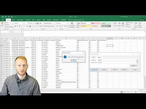 Replacing words in Excel