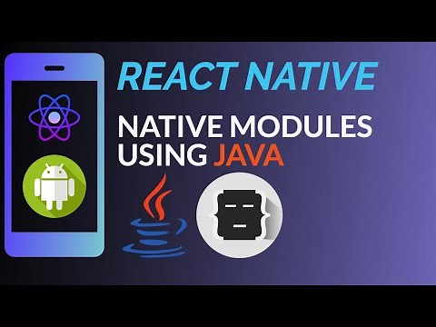 Native Android Module React Native | Java
