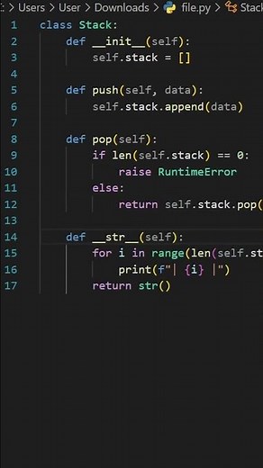 Stack in Python