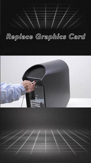 Alienware Aurora R13 R14 disassembly - How to replace the graphics card - Part 3 of 3