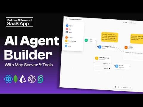 Build & Deploy AI Agent Workflow Builder using NextJs, Mongodb, React, Prisma, Upstash