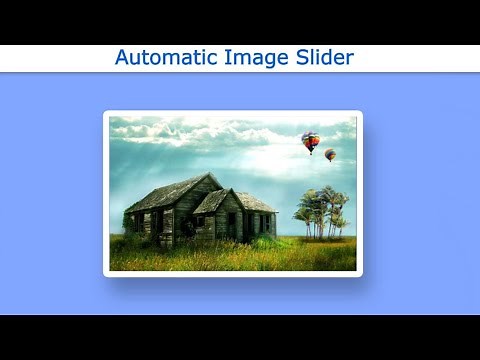 Auto Image Slideshow using HTML and CSS