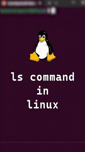 1/10 Basic Linux Commands | ls command Explained in 20 Seconds #shorts #linux