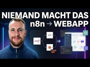 Von n8n zu eigenem SaaS in 30 Min?! Dieser Claude Code Trick ist CRAZY 🤯