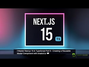 🪟 Master Next.js 15 & TypeScript Part 9 – Creating a Reusable Modal Component with shadcn/ui 💬