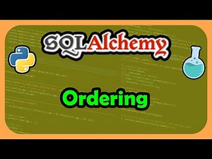 Python SQLAlchemy ORM - Ordering Data