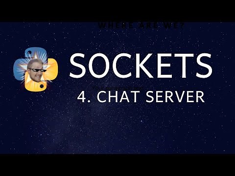 Socket Chatroom server - Creating chat application with sockets in Python