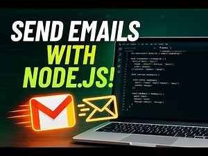 Send Emails with Node.js in 3 Minutes Using Nodemailer and a Free Gmail Account