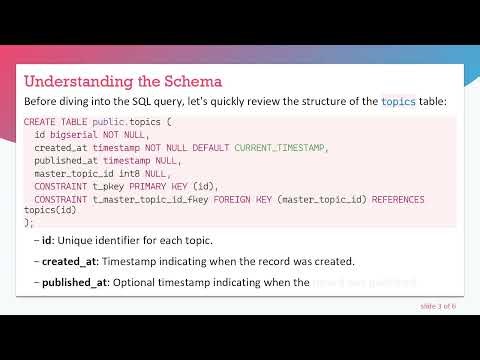 How to Retrieve Data from a Table with Nested Relations in SQL