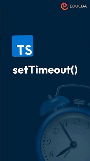⚡ TypeScript setTimeout() Explained Simply #JavaScriptTips #TypeScript #setTimeout #TechShorts