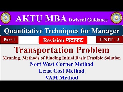 Quantitative Techniques for Manager unit 3, Quantitative Techniques for Manager mba 1st sem,