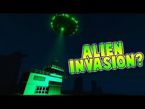 ALIEN INVASION AT MILITARY BASE? - Stormworks: Build and Rescue Gameplay Roleplay