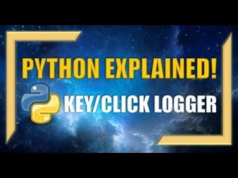 How to Create a Key/Click Event Listener in Python!
