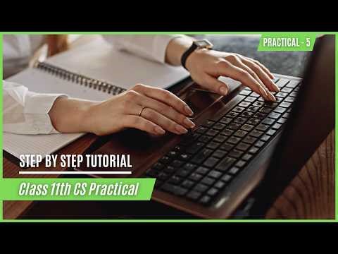Class 11 CS Practical – Series Sum Program 🐍 | Python Loops Explained