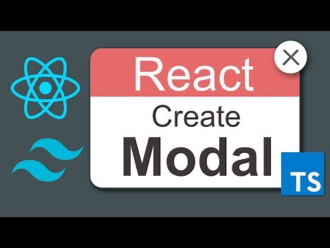 React Modal (Pop-Up) with Tailwind CSS and Typescript