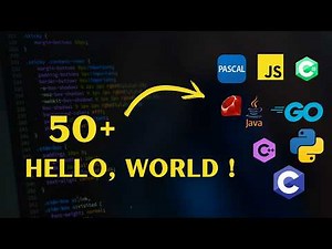 How "Hello, World!" Looks in 50+ Programming Languages (With Code Examples)