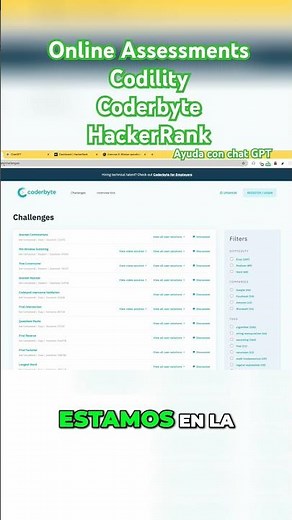 Online Assessments - Codility, Coderbyte, HackerRank