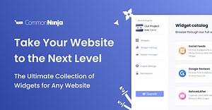 Premium Widgets  for Your Website | Common Ninja