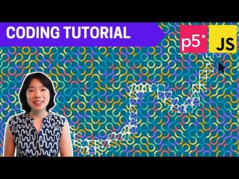 p5.js Coding Tutorial | Interactive Truchet Tiles