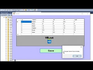 VB.NET & SQL | Live DataGrid Editing and Instant Saving 💻 Step by Step