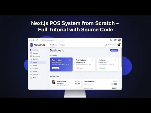 Next.js POS System - Full Tutorial with Source Code
