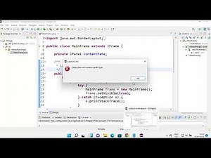 How To Fix Editor Does Not Contain Main Type in Eclipse IDE Java