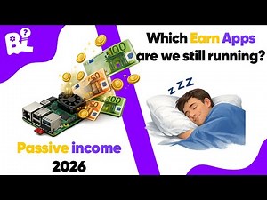 Which EARN APPS TO RUN in 2026 for passive income | Raspberry Pi EarnApp Honeygain