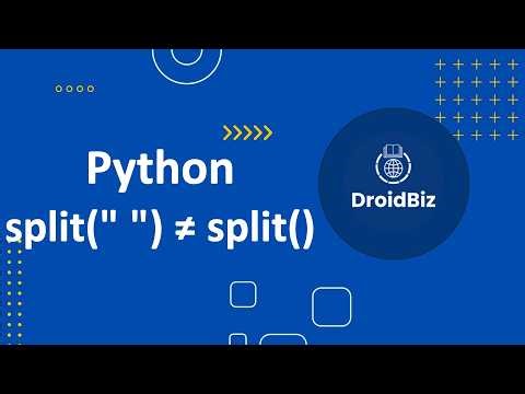 Python split() Bug - Why split(" ") Creates Empty Strings | Python Tutorial