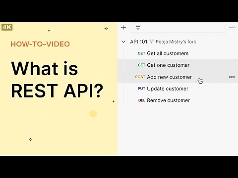 REST API Fundamentals: Learn to Use GET, POST, PUT, & DELETE
