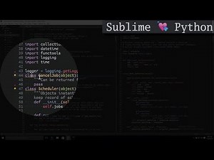 How To - Setup Sublime Text for Python Development