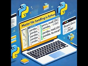How to Read and Write Files in Python Using Pandas | Complete Guide