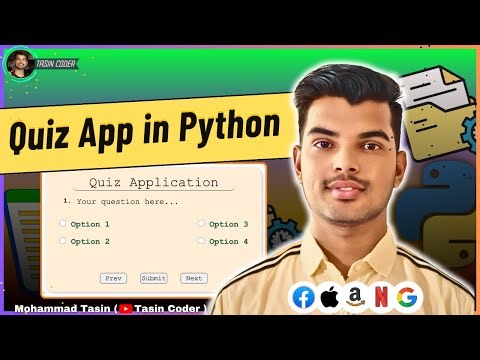 COMPLETE PYTHON Quiz App Using File Handling | Python Project for Beginners with Source Code