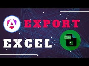 How To Export Data Table To Excel (XLSX) In Angular Typescript | Excel File Export | Example