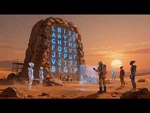 Alien Archaeologist Said, "These Symbols Are Unknown" — Human Said "That's the Alphabet, Backwards"
