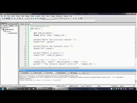 How To Debug a C program in Code Blocks IDE