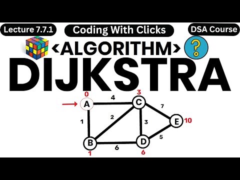 Dijkstra Algorithm in Data Structure - Dijkstra Algorithm Shortest Path - Dijkstra Algorithm Example