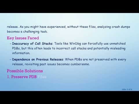How to Debug Crash Dumps Without Dependent Symbol Files