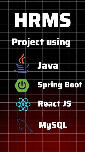 HRMS Platform Project using Spring Boot, React JS & MySql #javaproject #springbootproject #reactjs