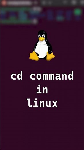 2/10 Basic Linux Commands | 'cd' command #shorts #linux #linuxcommands