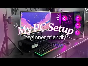 My PC Setup | Beginner Friendly Computer Setup UNDER $900 | PreBuilt iBUYPOWER Gaming PC