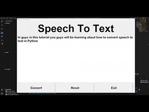 How to Create a Speech To Text Application in Python Using Visual Studio Code