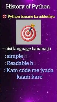 History of Python | python details | python language | python programming language | python