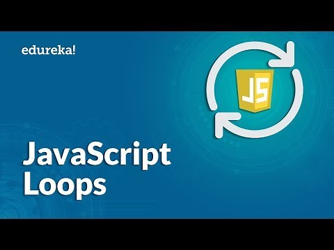 JavaScript Loops Explained | For Loop, While and Do-While Loop | JavaScript Tutorial | Edureka